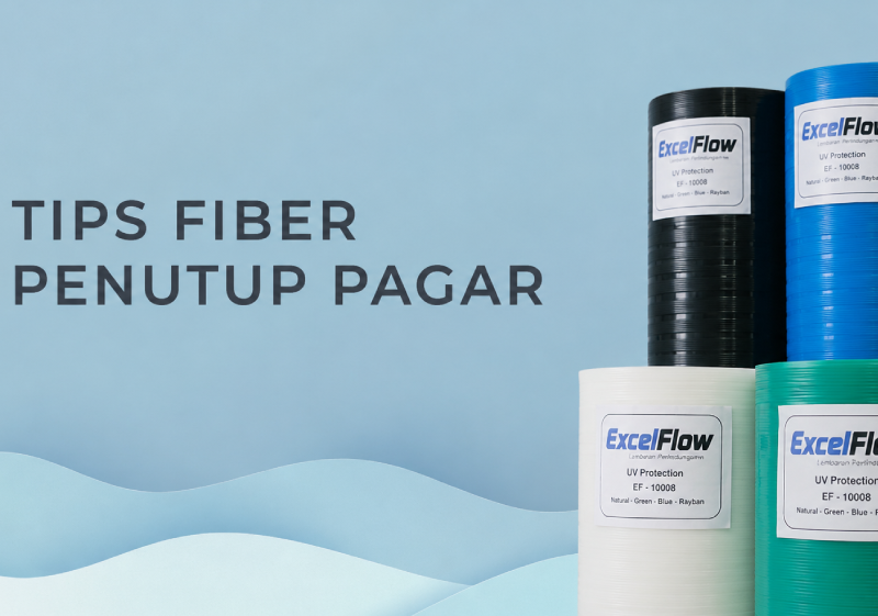 Tips Fiber Penutup Pagar